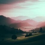 landscape photo generated by bing ai